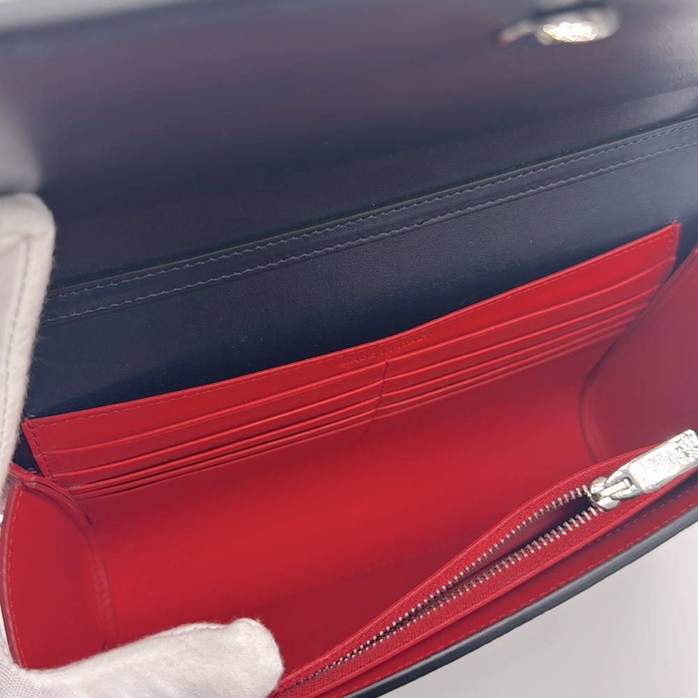 Christian Louboutin Paloma Heart Mexiloubi Calf Crossbody Clutch Bag - Picture 11 of 14
